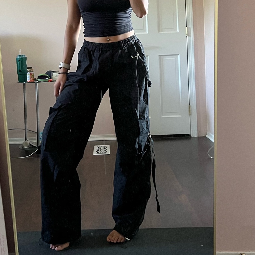Black Women's Cargo Pants